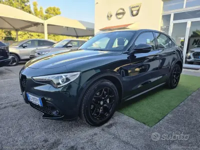 Usata Alfa Romeo Stelvio 160 CV (117 kW) 2021 Verde SUV
