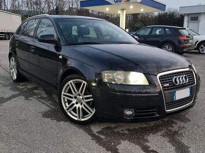 Usata Audi A3 S-Line 140 CV (102 kW) 2005 Nero Utilitaria