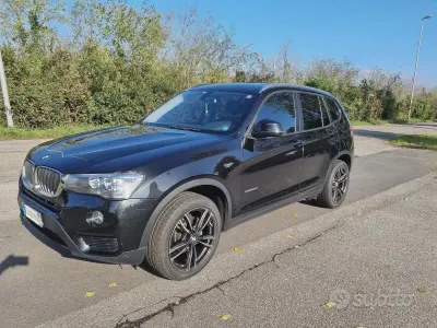 Usata BMW X3 190 CV (139 kW) 2016 Nero SUV
