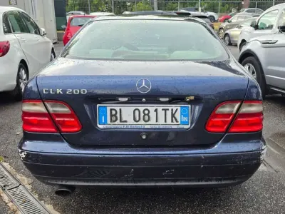 Usata Mercedes CLK200 Elegance 136 CV (100 kW) 1999 Blu/azzurro Coupé