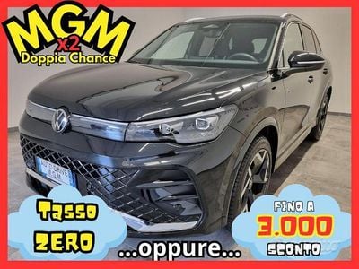 Usata VW Tiguan R-line 150 CV (110 kW) 2025 Nero SUV