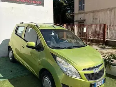 Usata Chevrolet Spark LS 68 CV (50 kW) 2011 Verde Utilitaria