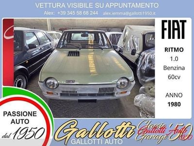 Usata Fiat Ritmo 60 CV (44 kW) 1980 Verde Berlina