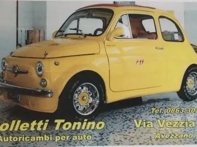 Usata Fiat 500 1970 Giallo Utilitaria