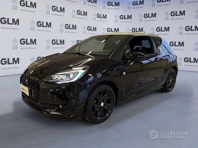 Usata DS Automobiles DS3 110 CV (80 kW) 2018 Nero Coupé