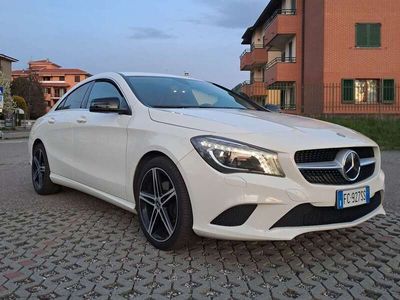 Usata Mercedes CLA200 Business 136 CV (100 kW) 2016 Bianco Berlina
