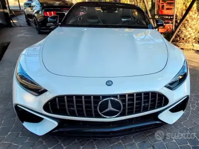 Usata Mercedes SL500 Premium 585 CV (430 kW) 2023 Bianco Cabrio