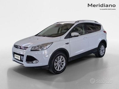 Usata Ford Kuga Titanium 150 CV (110 kW) 2016 Bianco SUV