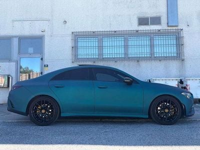 Usata Mercedes CLA200 Premium 150 CV (110 kW) 2020 Grigio Coupé