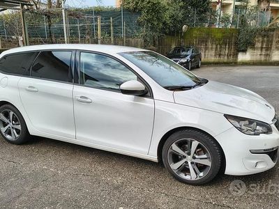 Usata Peugeot 308 SW 120 CV (88 kW) 2017 Bianco Station wagon