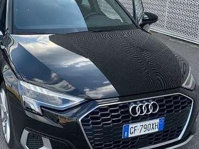 Usata Audi A3 Advanced 150 CV (110 kW) 2021 Nero Berlina