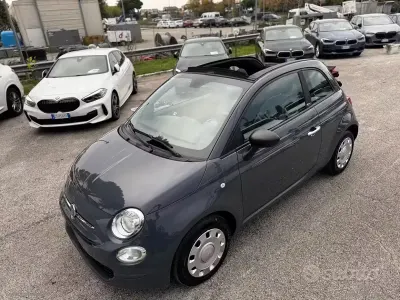 Usata Fiat 500C 70 CV (51 kW) 2022 Grigio Cabrio