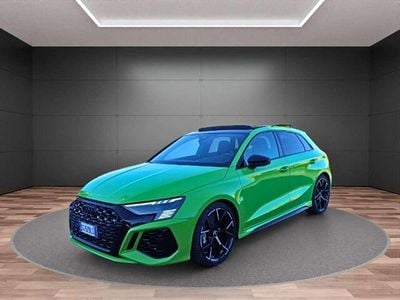 Usata Audi RS3 Ambiente 400 CV (294 kW) 2022 Verde Berlina