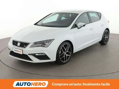 Usata Seat Leon FR 150 CV (110 kW) 2018 Bianco Utilitaria