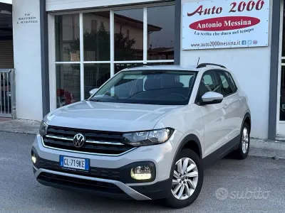 Usata VW T-Cross Style 95 CV (69 kW) 2022 Beige SUV