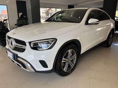 Usata Mercedes GLC220 Business 194 CV (142 kW) 2020 Bianco Coupé