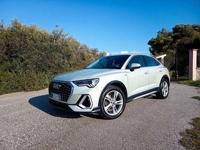 Usata Audi Q3 Sportback S-line plus 150 CV (110 kW) 2020 Grigio argento rugiada SUV