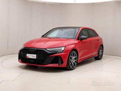 Usata Audi RS3 Comfort 400 CV (294 kW) 2024 Rosso Berlina