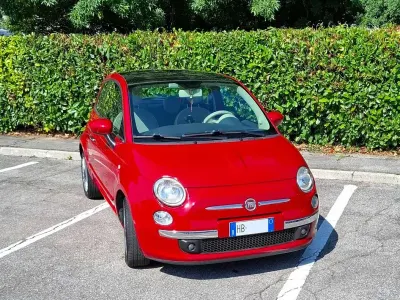 Usata Fiat 500 Lounge 69 CV (50 kW) 2013 Rosso Utilitaria