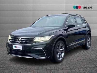Usata VW Tiguan R-line 150 CV (110 kW) 2021 Nero SUV