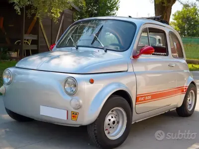 Begagnad Fiat 500 Abarth 18 HK (13 kW) 1970 Grå Halvkombi
