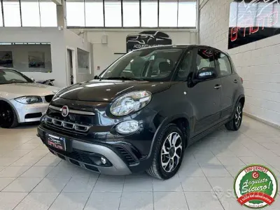 Usata Fiat 500L Cross 95 CV (69 kW) 2021 Grigio scuro Monovolume