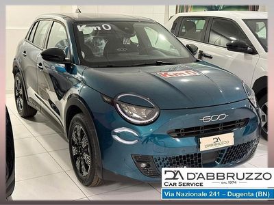 Nuova Fiat 600 100 CV (73 kW) 2025 Blu Berlina