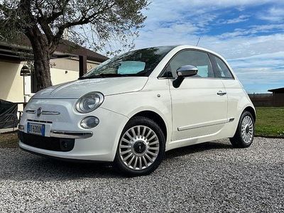 Usata Fiat 500 Lounge 69 CV (50 kW) 2009 Bianco Cabrio