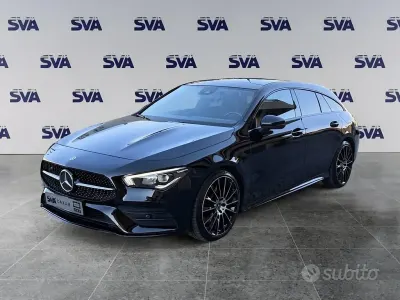 Usata Mercedes CLA200 AMG line 150 CV (110 kW) 2023 Nero notte Coupé