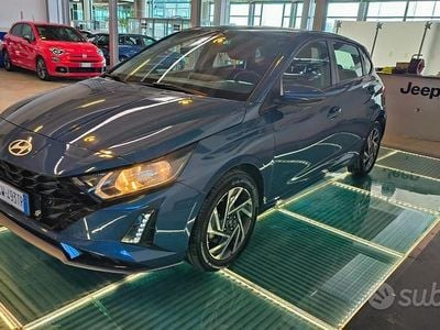 Usata Hyundai i20 101 CV (74 kW) 2024 Blu Berlina