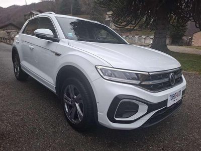 Usata VW T-Roc R-line 150 CV (110 kW) 2022 Bianco SUV