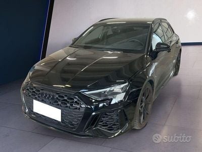 Usata Audi RS3 Ambiente 400 CV (294 kW) 2023 Nero Berlina