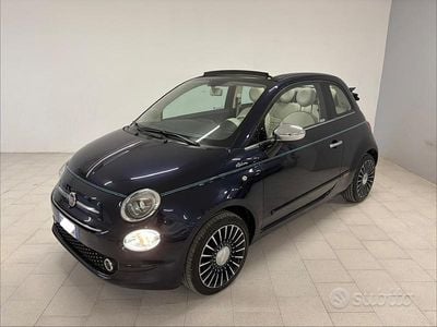Occasion Fiat 500C Riva 69 ch (50 kW) 2016 Bleue Cabriolet