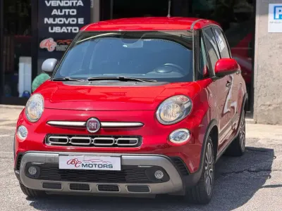 Usata Fiat 500L Cross 95 CV (69 kW) 2018 Rosso Monovolume