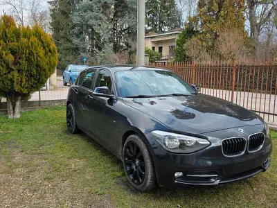 Usata BMW 118 Sport Line 143 CV (105 kW) 2013 Nero Utilitaria