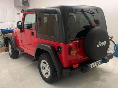 Usata Jeep Wrangler 184 CV (135 kW) 2005 Rosso SUV