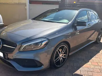 Usata Mercedes A200 AMG line 136 CV (100 kW) 2017 Grigio Utilitaria