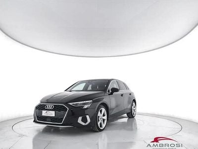 Usata Audi A3 Advanced 150 CV (110 kW) 2022 Nero Berlina