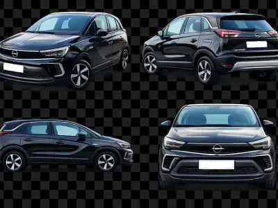Usata Opel Crossland Elegance 110 CV (80 kW) 2024 Nero SUV