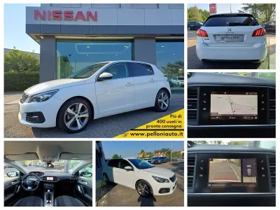 Usata Peugeot 308 Allure 131 CV (96 kW) 2018 Bianco Utilitaria