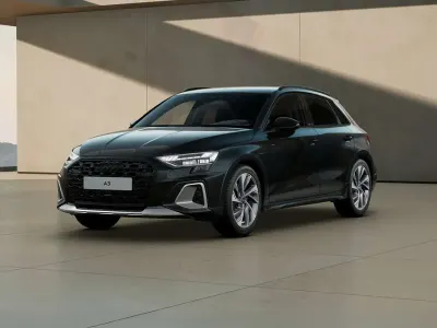 Nuova Audi A3 150 CV (110 kW) 2025 Nero mito metallizzato