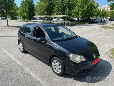 Usata VW Polo 75 CV (55 kW) 2006 Nero Utilitaria
