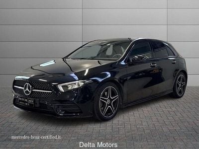 Usata Mercedes A180 Premium 116 CV (85 kW) 2022 Nero Utilitaria