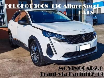 Begagnad Peugeot 3008 Allure 131 HK (96 kW) 2022 Vit SUV