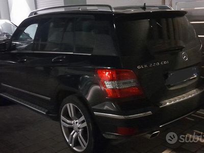 Usata Mercedes GLK220 2009 Nero SUV
