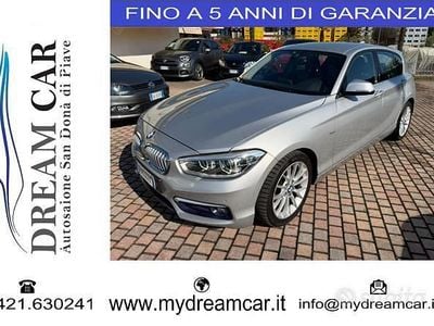 Usata BMW 118 150 CV (110 kW) 2018 Grigio Utilitaria