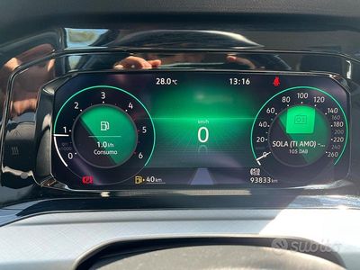 Usata VW Golf VIII Life 115 CV (84 kW) 2021 Nero Berlina