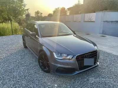 Usata Audi A3 S-Line 110 CV (80 kW) 2014 Grigio Berlina