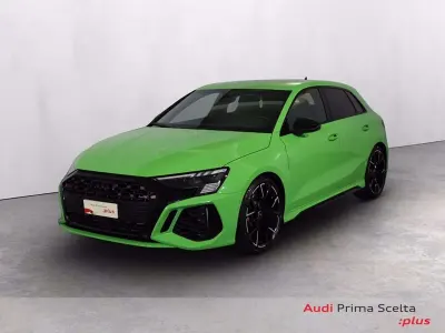 Usata Audi RS3 400 CV (294 kW) 2022 Verde kyalami Berlina