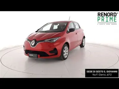 Usata Renault Zoe Life 50 kW (69 CV) 2021 Rosso Utilitaria